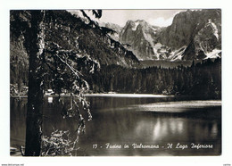 FUSINE  IN  VALROMANA (UD):  IL  LAGO  INFERIORE  -  FOTO  -  FG - Water Towers & Wind Turbines