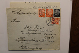 1934 Ramlösa Brunn Böras Schweden Deutsches Dt Reich Cover Suède Mi - Storia Postale