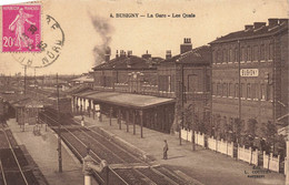 Busigny * Les Quais De La Gare * Ligne Chemin De Fer - Autres & Non Classés
