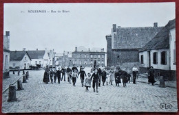 CPA 1908 Solesme, Rue De Béart (59 France) - Solesmes