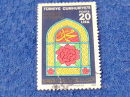 TÜRKEY--1980-90 -   20L   DAMGALI - Used Stamps