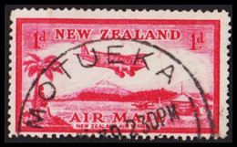 1935. New Zealand. AIR MAIL 1 D. Luxus Cancelled MOTUEKA.  (MICHEL 203) - JF529393 - Lettres & Documents