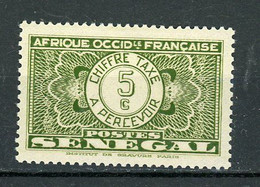 SENEGAL (RF) - TIMBRE TAXE N° Yt 22 ** - Postage Due