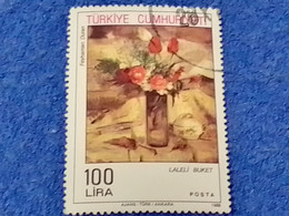 TÜRKEY--1980-90 -    100L   DAMGALI - Used Stamps