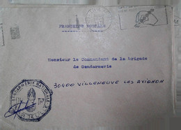 O 9  Carte Ou Lettre  Postes Aux  Armées  De Lille - Poste Aérienne Militaire