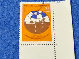 TÜRKEY--1980-90 -    7.50L   DAMGALI - Used Stamps
