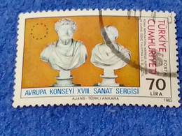 TÜRKEY--1980-90 -    70L   DAMGALI - Used Stamps