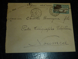 ENVELOPPE DE NOUVELLE CALEDONIE ET DEPENDANCES SURCHARGE " PAR AVION " 1931 De KONE à NOUMEA - LETTRE....(02/23) - Briefe U. Dokumente