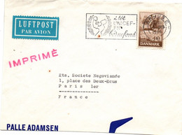 Arhusc 1966 - Flamme UNICEF - Briefe U. Dokumente