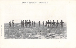 MILITARIAT - Camp De Beverloo - Champ De Tir  - Carte Postale Ancienne - Kasernen