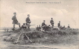 MILITARIAT - Camp De Beverloo - Bourg Léopold - Vue Au Champ De Tir  - Carte Postale Ancienne - Casernas