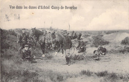 MILITARIAT - Camp De Beverloo - Bourg Léopold - Vue Dans Les Dunes D'Echtel - Carte Postale Ancienne - Kasernen