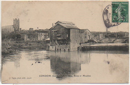 32 CONDOM Panorama , Baïse Et Moulins - Condom