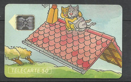 Télécarte Illustrée Humoristique En 608 MACIF Rhône Alpes 1993   50U  Par Bridenne Assurance Habitation   BTB - 1993