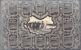 POLITIQUE - Napoléon Sur Calendrier De 1912 - Carte Postale Ancienne - People