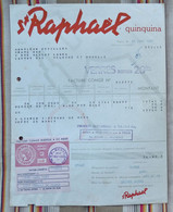 75 PARIS 3e Saint Raphael Quinquina  Conge - Invoices