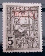 MILITARVERWATUNG IN RUMANIEN, 1917, Occupation  OVERPRINT MVIR  5b  , Calligraphic Overprint Unused - Unused Stamps