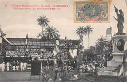 Afrique - GUINEE Française - Conakry (Konakry) - Inauguration Du Monument Ballay - Voyagé (voir Les 2 Scans) - Guinée Française