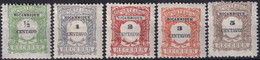 MOZAMBIQUE 1917 - MLH - Sc# 334-338 - Mosambik