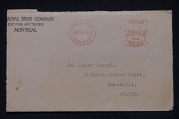 CANADA - Affranchissement Mécanique De Montreal Sur Enveloppe Commerciale En 1929 Pour La France - L 139752 - Briefe U. Dokumente