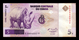 Congo República Democrática 5 Francos 1997 Pick 86A Ebc+/Sc- Xf+/aUnc - Democratische Republiek Congo & Zaire