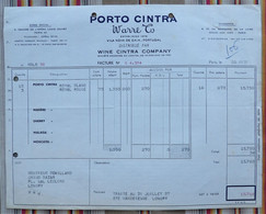 PORTUGAL Vila Nova De Gaia 75 PARIS 9e PORTO CINTRA - Invoices