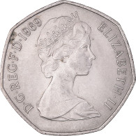 Monnaie, Grande-Bretagne, Elizabeth II, 50 New Pence, 1969, SUP+, Cupro-nickel - 50 Pence