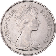 Monnaie, Grande-Bretagne, Elizabeth II, 10 New Pence, 1969, SPL, Cupro-nickel - 10 Pence & 10 New Pence