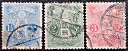 Japon 1913 Tazawa   Stampworld N° 103 à 105 - Gebraucht