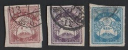 Japan 1923 SG 216, 217 & 220  Used Unmounted - Gebraucht