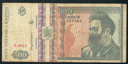 ROMANIA P101b 500 LEI DECEMBER 1992 #F.0013   FINE - Roumanie