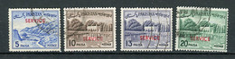 PAKISTAN : KHYBER & LAHORE TIMBRE DE SERVICE - N° Yvert 82+83+84+85A Obli. - Pakistan