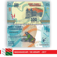 C2266# Madagascar 2017. 100 Ariary (UNC) - P-97a - Madagascar