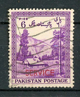 PAKISTAN : PAYSAGE - TIMBRE DE SERVICE  - N° Yvert 44 Obli. - Pakistan