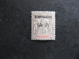TCH'ONG-K'ING: TB N° 37, Neuf X . - Unused Stamps