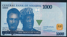NIGERIA NLP 1000 NAIRA 2022 #E/35  Issued 15.12.2022   UNC. - Nigeria
