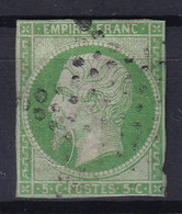 FRANCE 1854 - Canceled - YT 12 - 1853-1860 Napoléon III.