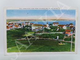 #CPA.523 - Bird's Eye View From Atlantic Inn Block Island R. I. - Altri & Non Classificati