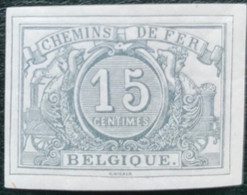 België - Belgique - C15/1 - MNH - 1894 - Witte Cijfer Op Gelijnde Achtergrond - Ungebraucht