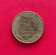 Belle Monnaie De 50 Centimes 1963. Etat TTB - 50 Centimes