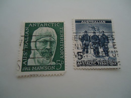 AUSTRALIAN  ANTARCTIC  TERRITORY  2  USED STAMPS - Other & Unclassified