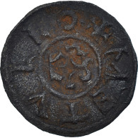 Monnaie, France, Charles Le Chauve, Denier, 840-864, Melle, TB+, Argent - Other & Unclassified