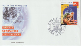 Polynésie FDC 1999 Tahiti à La Veille De L'an 2000 608 - FDC