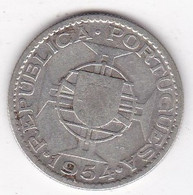 Colonie Portugaise, Mozambique . 10 Escudos 1954 . Argent . KM# 79 - Mozambique