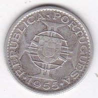 Colonie Portugaise, Mozambique . 10 Escudos 1955 . Argent . KM# 79 - Mozambico