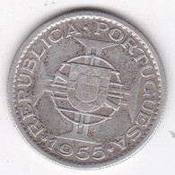 Colonie Portugaise, Mozambique . 10 Escudos 1955 . Argent . KM# 79 - Mozambique