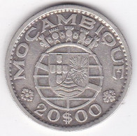 Colonie Portugaise, Mozambique , 20 Escudos 1952 . Argent, KM# 80 - Mozambico