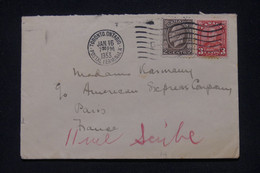 CANADA - Enveloppe De Toronto Pour La France En 1933 - L 139776 - Briefe U. Dokumente