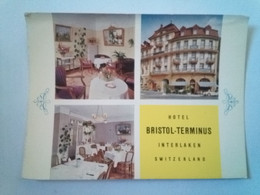 Cpsm Suisse. Hôtel Bristol Terminus Garni. Famille F Steiner. - Stein