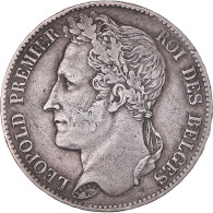 Monnaie, Belgique, Leopold I, 5 Francs, 5 Frank, 1848, Bruxelles, TTB, Argent - 5 Francs